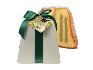 Pandoro Crema Pistacchio di Pasticceria incartato a mano 750 g | Bennati