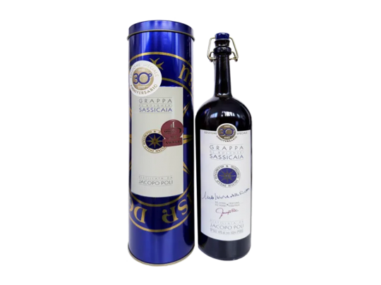 Grappa Sassicaia 500 ml in Astuccio Originale Bennati